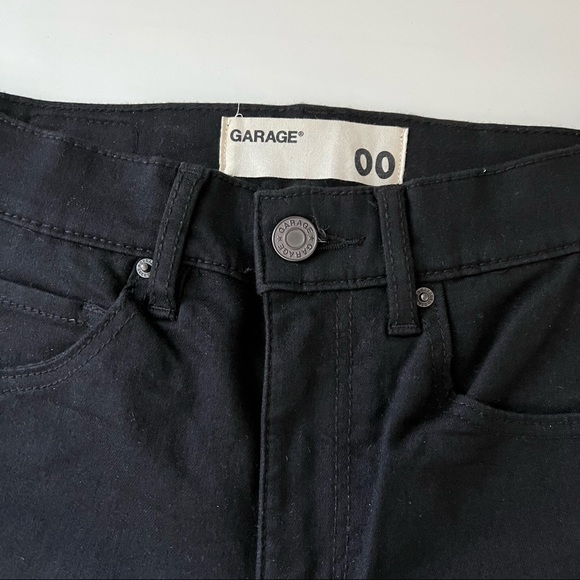 High Waisted Black Jeggings Size 00 - Picture 3 of 9